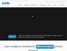 Tablet Screenshot of evdenevenakliyat34.com